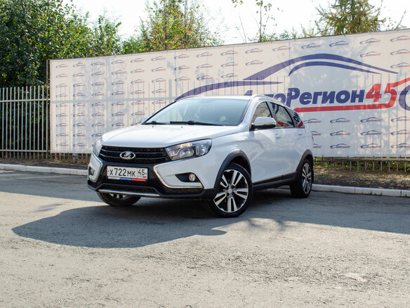 2019 Lada (ВАЗ) Vesta SW Cross I, белый, 1013000 рублей