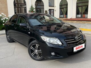 2007 Toyota Corolla AMT X (E140, E150), чёрный, 750000 рублей, вид 5