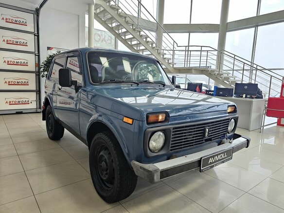 2007 Lada (ВАЗ) 2121 (4x4) I Рестайлинг, синий, 399000 рублей - вид 2