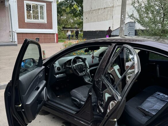 2009 Mazda 6 II (GH) Рестайлинг, фиолетовый, 840000 рублей - вид 9