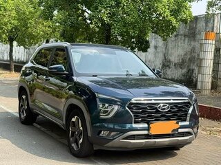 2020 Hyundai Creta I Рестайлинг, синий, 1690000 рублей, вид 4