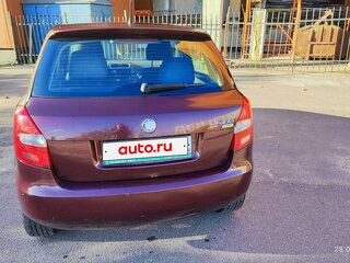 2009 Skoda Fabia II, пурпурный, 420000 рублей, вид 3