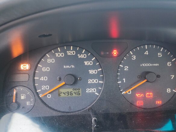 1997 Subaru Forester I, зелёный, 370000 рублей - вид 7