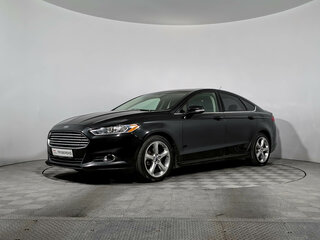2014 Ford Fusion (North America) II, чёрный, 859000 рублей, вид 1