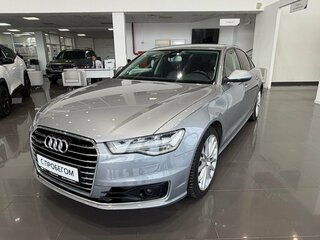 2016 Audi A6 IV (C7) Рестайлинг, серый, 1995000 рублей, вид 3