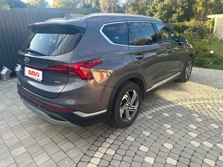 2021 Hyundai Santa Fe IV Рестайлинг, серый, 2950000 рублей, вид 4