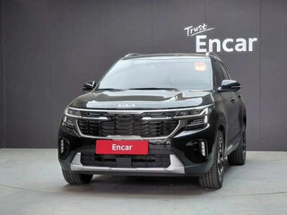 2023 Kia Seltos I Рестайлинг, чёрный, 1750000 рублей, вид 2