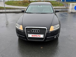 2008 Audi A6 III (C6), чёрный, 1350000 рублей, вид 3
