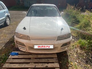 1996 Nissan Skyline IX (R33), белый, 325000 рублей, вид 3