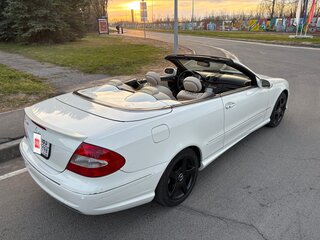 2008 Mercedes-Benz CLK-Класс 350 II (W209) Рестайлинг, белый, 1800000 рублей, вид 4