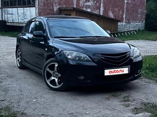 2006 Mazda 3 I (BK), чёрный, 350000 рублей, вид 1