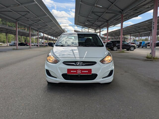 2011 Hyundai Solaris I, белый, 759900 рублей, вид 3
