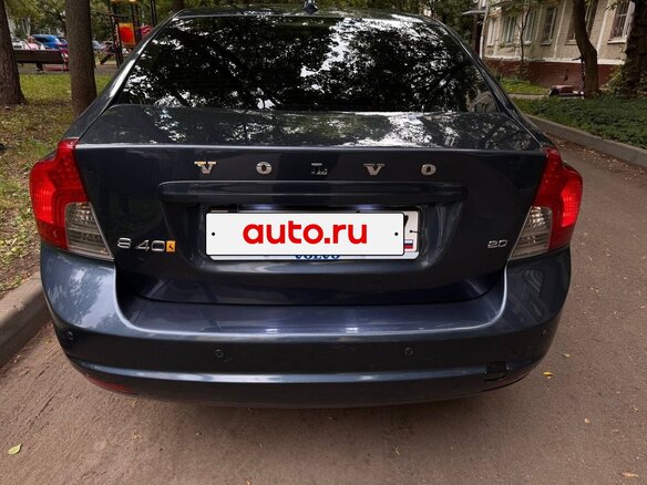 2011 Volvo S40 II Рестайлинг, синий, 600000 рублей - вид 7