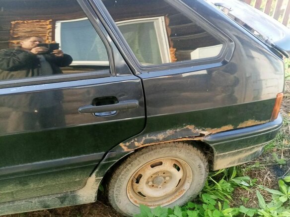 2005 Lada (ВАЗ) 2114, чёрный, 75000 рублей - вид 2