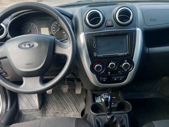 2017 Lada (ВАЗ) Granta I, серебристый, 620000 рублей - вид 15