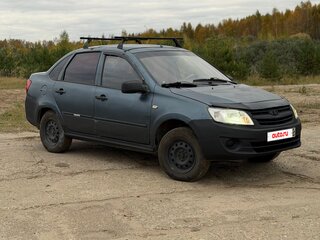 2014 Lada (ВАЗ) Granta I, синий, 225000 рублей, вид 2