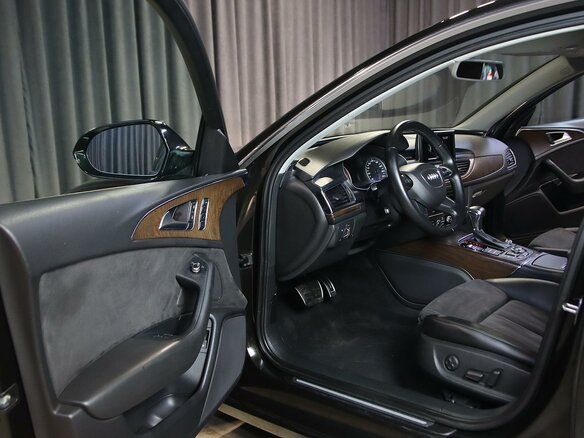 2014 Audi A6 IV (C7), чёрный, 1299000 рублей - вид 6