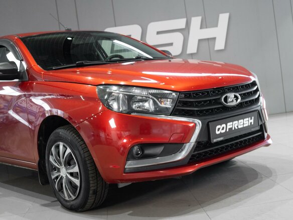 2016 Lada (ВАЗ) Vesta I, красный, 684000 рублей - вид 5