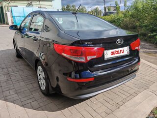 2017 Kia Rio III Рестайлинг, чёрный, 895000 рублей, вид 4