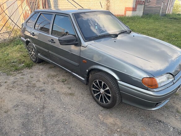 2008 Lada (ВАЗ) 2114, серый, 85000 рублей - вид 2