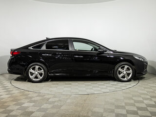 2018 Hyundai Sonata VII (LF) Рестайлинг, чёрный, 1749777 рублей, вид 4