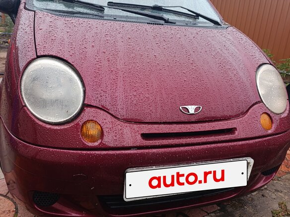2005 Daewoo Matiz I Рестайлинг, красный, 260000 рублей