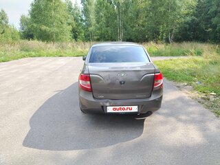 2014 Lada (ВАЗ) Granta I, коричневый, 225000 рублей, вид 3