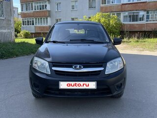 2014 Lada (ВАЗ) Granta I, чёрный, 295000 рублей, вид 2