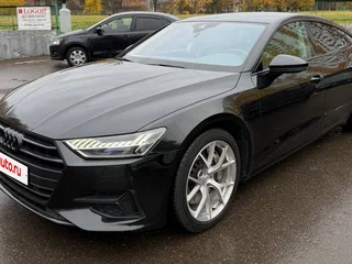 2018 Audi A7 55 TFSI II (4K), чёрный, 3910000 рублей, вид 1