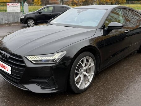 2018 Audi A7 55 TFSI II (4K), чёрный, 3910000 рублей, вид 1