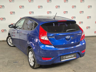2011 Hyundai Solaris I, синий, 499000 рублей, вид 5