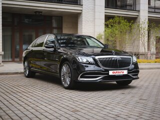 2019 Mercedes-Benz Maybach S-Класс 450 I (X222) Рестайлинг, чёрный, 7900000 рублей, вид 4