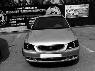 2005 Hyundai Accent ТагАЗ II, серебристый, 480000 рублей, вид 2