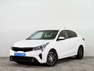 2021 Kia Rio IV Рестайлинг, белый, 1259000 рублей, вид 3