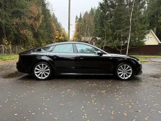 2016 Audi A7 I (4G) Рестайлинг, чёрный, 2650000 рублей, вид 4