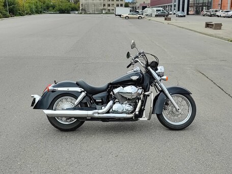 2005 Honda Shadow 750, чёрный, 490000 рублей, вид 2