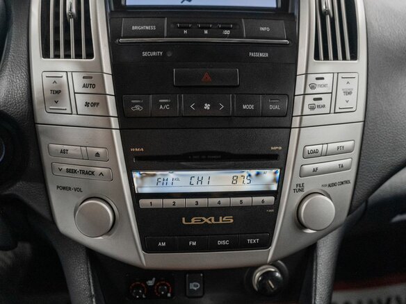2007 Lexus RX 350 II Рестайлинг, чёрный, 1200000 рублей - вид 12