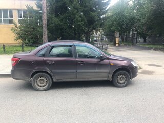 2013 Lada (ВАЗ) Granta I, красный, 400000 рублей, вид 3