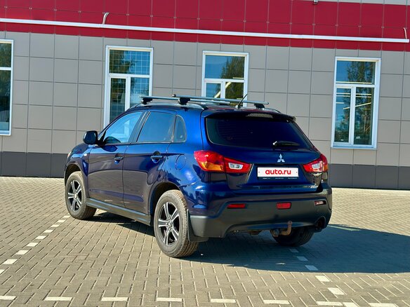 2012 Mitsubishi ASX I, синий, 610000 рублей - вид 3