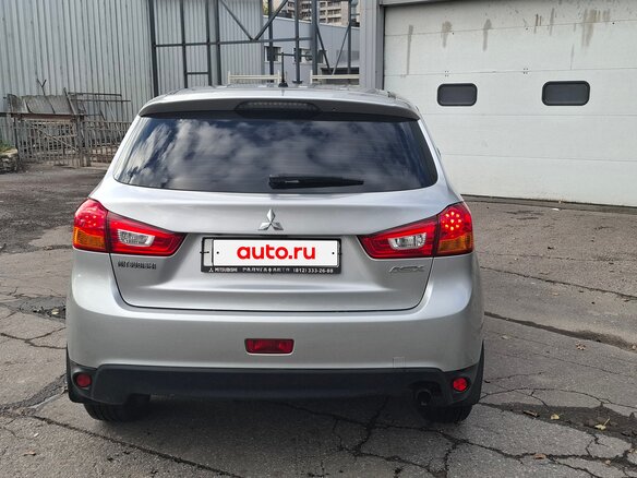 2012 Mitsubishi ASX I Рестайлинг, серебристый - вид 2