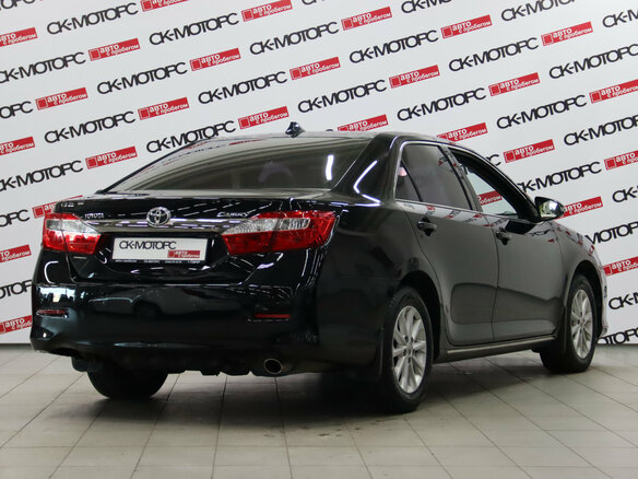 2012 Toyota Camry VII (XV50), чёрный, 1445170 рублей - вид 3