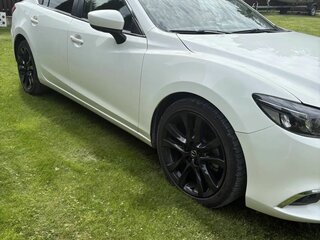 2017 Mazda 6 III (GJ) Рестайлинг, белый, 1670000 рублей, вид 4