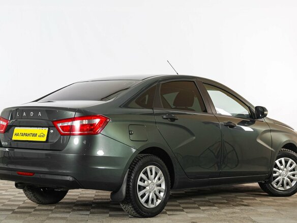 2017 Lada (ВАЗ) Vesta I, зелёный, 949000 рублей - вид 5