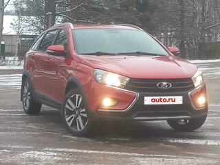 2019 Lada (ВАЗ) Vesta SW Cross I, красный, 1100000 рублей, вид 2