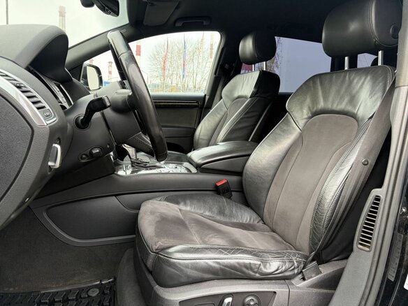 2013 Audi Q7 I (4L) Рестайлинг, чёрный, 1750000 рублей - вид 16