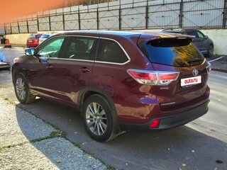 2014 Toyota Highlander III (XU50), красный, 3500000 рублей, вид 5