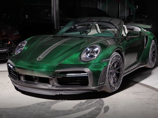 2023 Porsche 911 Turbo S VIII (992), зелёный, 45000000 рублей