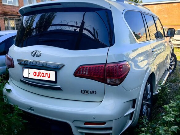 2012 Infiniti QX56 II, белый, 1600000 рублей - вид 7