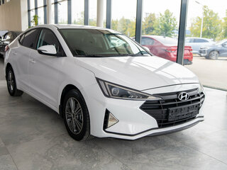 2019 Hyundai Elantra VI (AD) Рестайлинг, белый, 2215000 рублей, вид 1