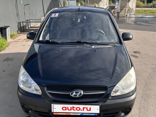 2010 Hyundai Getz I Рестайлинг, чёрный, 559000 рублей, вид 3